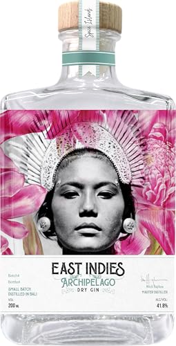 East Indies Gin Archipelago Dry Gin - Handcrafted Premium Gin aus Bali (1 x 0,2l)