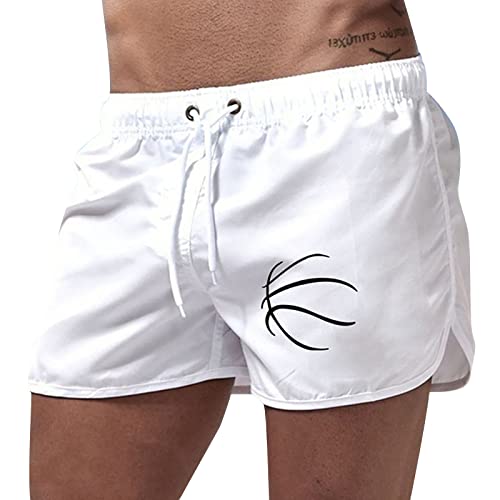 Combat Einfarbig Boxershorts Herren Baumwolle 6XL Boxershorts lang Baumwolle Badehose Herren rot Kurze Strandhose Herren Enge Lange Boxershorts männer Outwear Lederhose