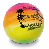 Viscio Trading- Ball Volley Rainbow, Regenbogenfarben, 21 cm, 125699