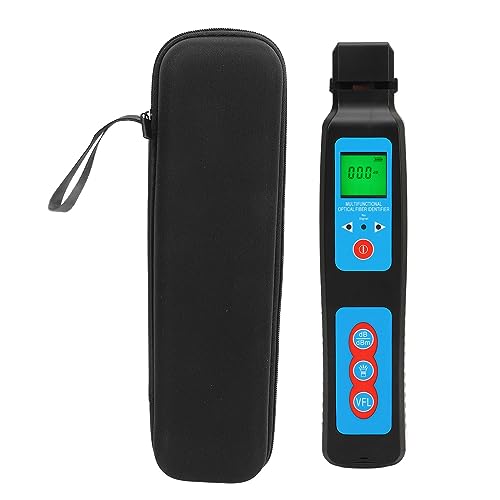 Universal Live Optical Fiber Identifier, Lwl Tester, Live Optical fiber identifier 800-1700nm VFL 270Hz 1KHz 2KHz Tester, Handheld Fiber Optic Identification mit Detektortyp