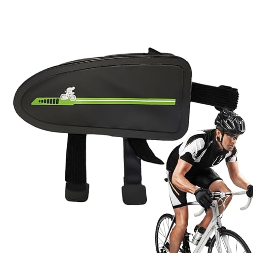 Teksome Umleichterbeutel, obere Röhrenräderbeutel, Wasserdichtes Fahrradbeutel mit großer Kapazität, Wetterresistente Anti-Rutsch-Fahrradbeutel für Mountain Road Cycling Pendeln städtische Reitpfade