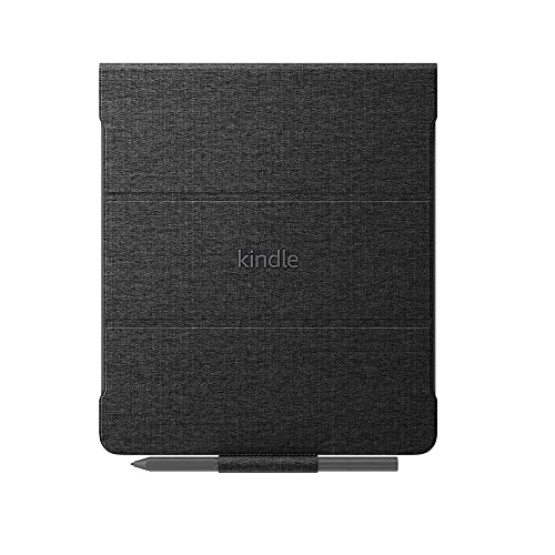 Amazon Kindle Scribe-Klapphülle mit magnetischer Befestigung | schlankes, leichtes Design | (nur geeignet für Amazon Kindle Scribe), Stoff, schwarz