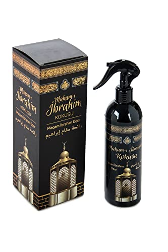 ihvan online Duftset Islamischer Heiliger Orte, Gebetsteppich Duft Hergestellt Mit Pflanzlichen Ätherischen Ölen, Alkoholfreie Raumdüfte Für Gebetsräume, 400 ml - 13.5 oz, Maqam Ibrahim