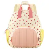 GAGAKU Kinderrucksack Mädchen 30cm Rucksack Kleinkind Kinderrucksack für 2-5 Jahre Kinder kindergartenrucksack Mini Tagesrucksack Reisetasche - Rosa Erdbeere