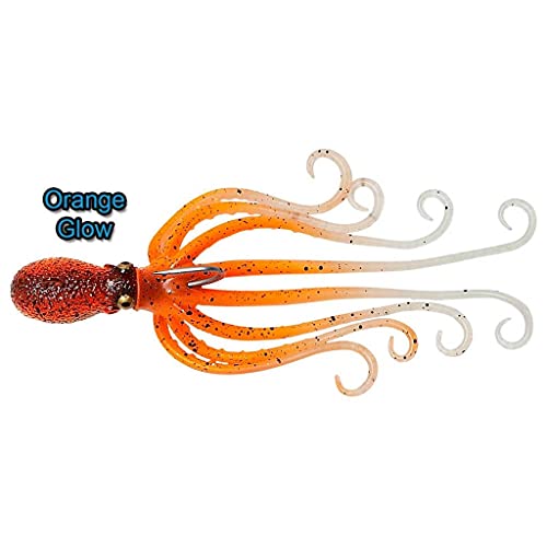 Savage Gear 3D Octopus - Gummiköder, Farbe:UV Orange Glow, Länge/Gewicht:15cm / 70g