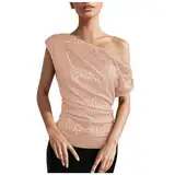 t Shirt schwarz Damen sexy Weisse blusen Damen Grosse Groesse Festliche Oberteile Damen kurz größen 23-24 bade Tunika Damen Glitter Oberteil Damen Glitzer top Damen sexy Damen Weste schwarz kurz