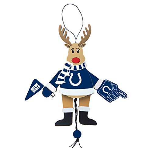 Boelter Brands NFL Indianapolis Colts Holz Cheer Ornament