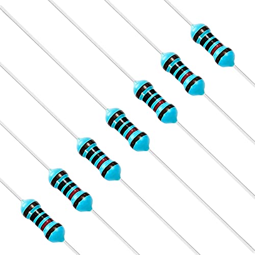 Chanzon 100pcs 1/4W (0,25W) 10K Ω Ohm Metallfilm-Fest widerstand 0,01 ±1% Toleranz 10KR MF Durchgangsbohrungs widerstände Strombegrenzung Rohs-zertifiziert Resistor