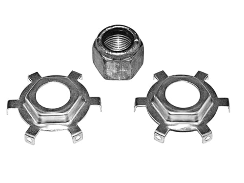 Boot & Motor Propellermutter mit Sicherungsblech passend für Mercury & Mercruiser
