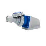 1 Satz wasserdichte IEC60309-Industriesteckdose, 3-polig, 32 A, 200 V–250 V, 2P+E, 6H, IP67, wasserdichter Steckverbinder, Stromanschluss, industrielles oberflächenmontiertes Steckdosenset for Luftfah