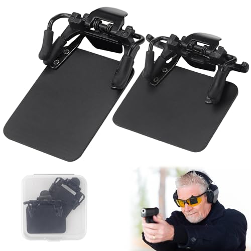 BINYI Internationaler Standard Shooting Patch Schießbrille Sportschützen Aufnäher für Bogenschießen Shooting Glasses für Brillenmaske Bogenschießen Zielhilfe 2 Pcs