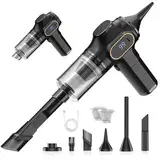 Ginarelo Handstaubsauger Akku Auto Staubsauger Stark - 15000Pa Kabellos Autostaubsauger Starke Leistung Leicht Saugkraft Handsauger High Power Car Handheld Vacuum Cleaner Autosauger Ministaubsauger