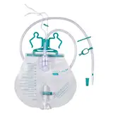 Medi-Inn PRO Urinbeutel closed System, 120 cm, 2000 ml, steril verpackt (1 Stück)