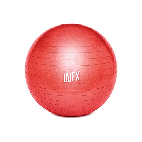 #DoYourFitness Gymnastikball inkl. Ballpumpe | Fitness Sitzball in 55cm bis 85cm | Anti-Burst | Trainingsball für Yoga, Pilates, Gym, Büro & Schwangerschaft | Fitnessball & Balance für Core-Training