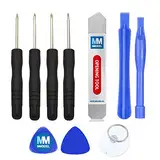 MMOBIEL Reparatur Werkzeug Set für Handy/Tablet/Laptop und mehr - Öffnungswerkzeug - inkl. Saugnapf und Metall Spudger - 10 Pcs