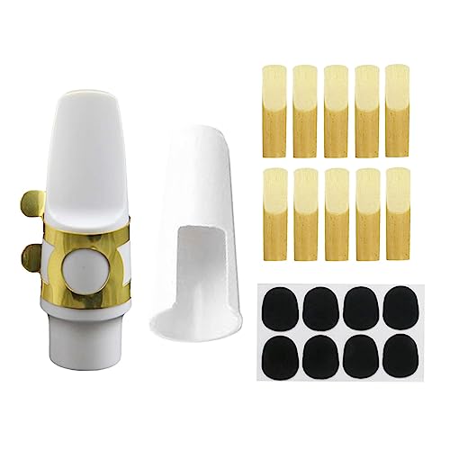 Altsaxophon-Mundstück mit Metallschnalle, Saxophon-Mundstück-Sets, Saxophon-Klarinettenteile