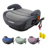 Jovikids Sitzerhöhung Auto Kinder ISOFIX, ECE R129 Kindersitzerhöhung Gruppe 2/3(ca.15-36 kg), Verdickter Stoffbezug & Isofix Adapter, Leicht Waschbar