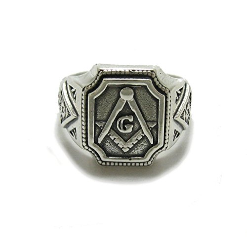 Sterling silber herren ring 925 Freimaurer R001781 Empress