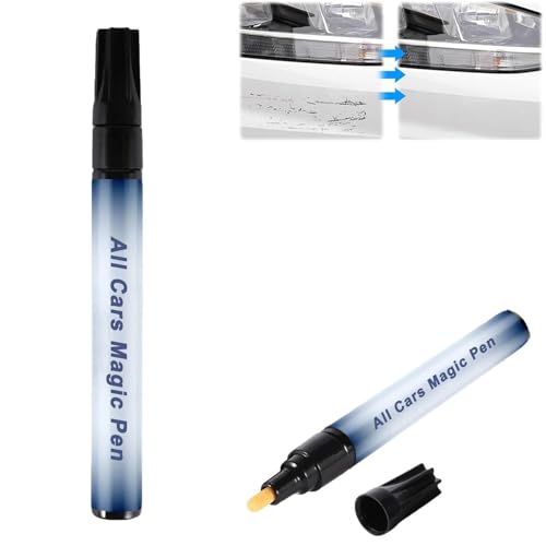 All Car Magic Pen — 7.4 ml Magic Car Scratch Removal Pen, Waterproof and Non-Marking (1 PC)