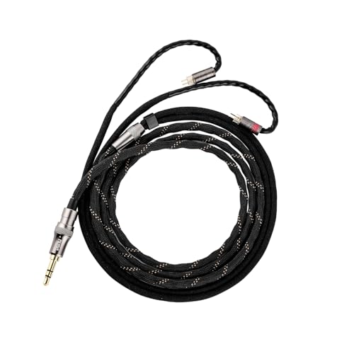 LINSOUL DUNU Lyre Mini 24AWG 240-Strand Hochreines OCC Upgraded HiFi Audio Kopfhörerkabel mit Q-Lock Mini Plug System für Kiwiears Orchestra Lite, ZERO:2, SuperMix 4, Wan'er, Hype4 Iems (0.78mm 2pin)