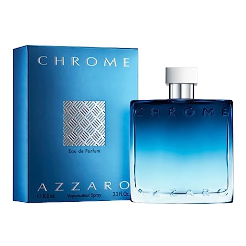 Azzaro Chrome Parfüm für Herren | Eau de Parfum pour Homme | Vaporisateur/Spray | Langanhaltend | Zitrisch-holziger Duft | 100 ml