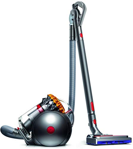 Dyson Big Ball Multifloor 2 beutelloser Staubsauger (für alle Bodenbeläge, Inkl. pneumatischer Bodendüse, Kombi-Treppendüse, Konstante Saugkraft dank extra starker Zyklon-Technologie).