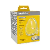 Medela Hands-free Brusthauben, 2 x Brusthauben, BPA-frei, Medela Zubehör für Hands-free Milchpumpe, Zubehör für Hands-free Auffangschalen