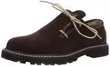 Fuchs Trachtenmoden Herren Haferlschuh Oxford, Braun (Hasel)