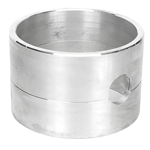 Casting Sandbox Schmelztieg, Aluminium-Legierung hohe Temperaturbeständigkeit Gute Wärmeableitung Sand Casting Sandbox zylindrische Form 3,7 x 2,9in Innengröße Schmuck Casting Form