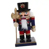 GRADENEVE Weihnachtlicher Nusshändler Ornament Handgefertigte Dekoration Für Tisch Und Weihnachtsbaum Kreative Und Charmante Figur Für Festliche Anlässe