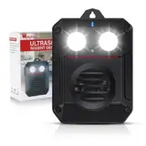 Wotplay Mäuseabwehr Ultraschall 1 Stück, Mäuse Vertreiben Ausgestattet mit LED-Leuchten, Lärmreduzierung Marderschreck und Ruhe Geeignet für Garten Bauernhof und Automobil