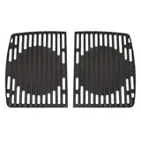 Denmay Gusseisen Grillrost für Enders Urban, Urban Pro, Explorer, Explorer Pro Gasgrill, Massives Gussrost Zubehör，2 Stück