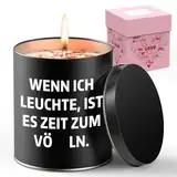 Valentinstag Kerzen Geschenk für Ihn Männer, 9oz Duftkerzen Geschenke für Ihn vom Freundin, Lustige Valentinstagsgeschenke für Männer an Valentinstag Geburtstag Jahrestag Weihnachten