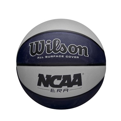 WILSON NCAA Era Basketball, Marineblau/Weiß, Größe 5-27 Zoll