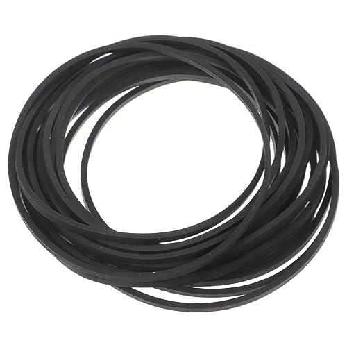 DIKACA Gummiriemen Für Kassettenrekorder 2 Mm Vierkantriemen 20er-Set Für Reparatur Und Wartung