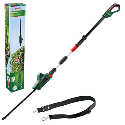 Bosch Home and Garden Akku Teleskop Heckenschere UniversalHedgePole 18 (1 Akku, 2,5 Ah, 18 Volt System, im Karton)