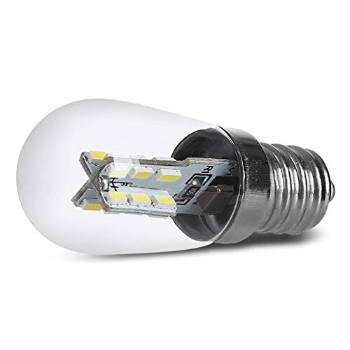 E12 LED Kühlschranklampe, E12 LED Weißes Licht/Warmes Licht, 2W 160 Lumen Glühbirne Für Nähm, Dunstabzugshaube, Vitrine, Salzsteinlampe, Kühlschrank, Gefriertruhe - Kühlschrank Lampe