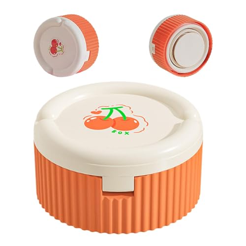 Pillendose, Pillenbox für Reisen - für tägliche Pillenspender mit faltbarem Wasserbecher, Supplement Organizer für Frauen, Männer, Senioren, Senioren