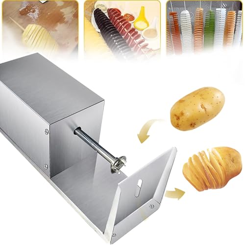 Elektrischer Tornado-kartoffelschneider, Kartoffel-spiralschneider Mit Schaltersteuerung, Pommes Frites, Automatischer Tornado-kartoffelchip, Gemüseschneider-Twister-maschinenlieferant