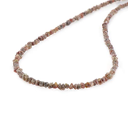 NirvanaIN Diamant-Halskette - Raue Edelstein-Halskette als Geschenk für Sie - Hochwertiger Diamantschmuck