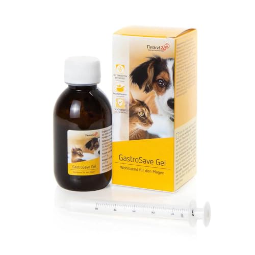 Tierarzt24 GASTROSAVE Gel unterstützt die physiologische Funktion der Magenschleimhaut - 120 ml