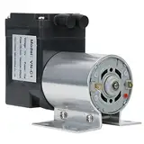 Fockety DC 12V/24V Mini-Vakuumpumpe, 10W 15L/min Elektrische Tragbare Luftpumpe mit Halter, Unterdruck-Saugpumpe, Luftkompressor-Membranpumpe für DIY-Projekte und Gasanalyse-Probenahme(24V)