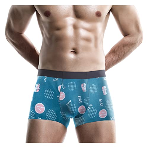 TIMELYE Herrenunterwäsche Komfortabel Herren Retroshorts Belüftung Männer Trunks Super Weich Men Retroshorts Boxer Männer Trunk Unterhose Basic Boxer Herren Boxer Shorts