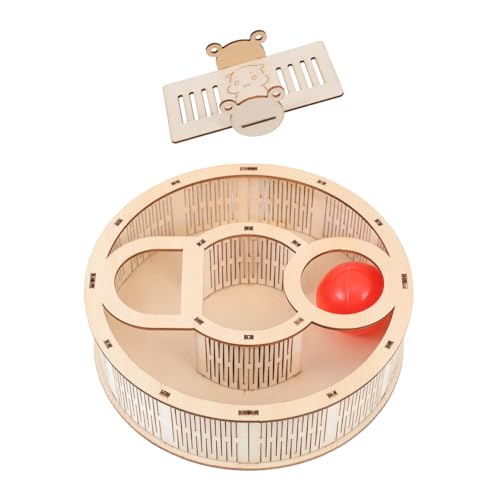 FONDOTIN Hamster-Labyrinth-Spielzeug Haustier-spielgerät Rundbahn Haustier-Wellness-Spielzeug