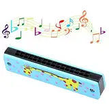 PlandleLee Mundharmonika Kinder, Harmonica for Children 16-Hole Children's Harmonica Mundharmonika Kinder Harmonica Toy AnfäNger, für Anfänger/Profis Spielzeug Geschenke für Kinder