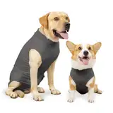 HEYWEAN Hundebody Nach Op Kastration Wundschutzanzüge für Hunde, Professioneller Pet Recovery Suit Hund Medical Shirt, Body Suit nach der Operation Hund Haustier Chirurgenanzug für Hunde