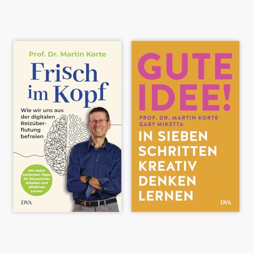 Frisch im Kopf + Gute Idee + 1 exklusives Postkartenset