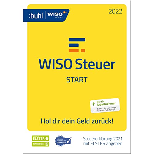 WISO Steuer-Start 2022 (für Steuerjahr 2021|PC Aktivierungscode per Email)