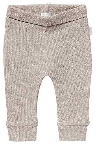 Noppies Unisex Baby U Pants Comfort Rib Naura Hose, Taupe Melange-P757, 74