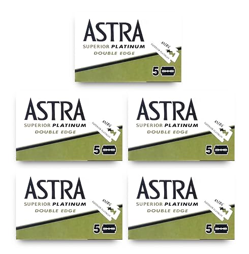 Razor Blades Club 25 Rasierklingen Astra Platinum